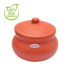 Clay Curd Pot with Cap 650 ml